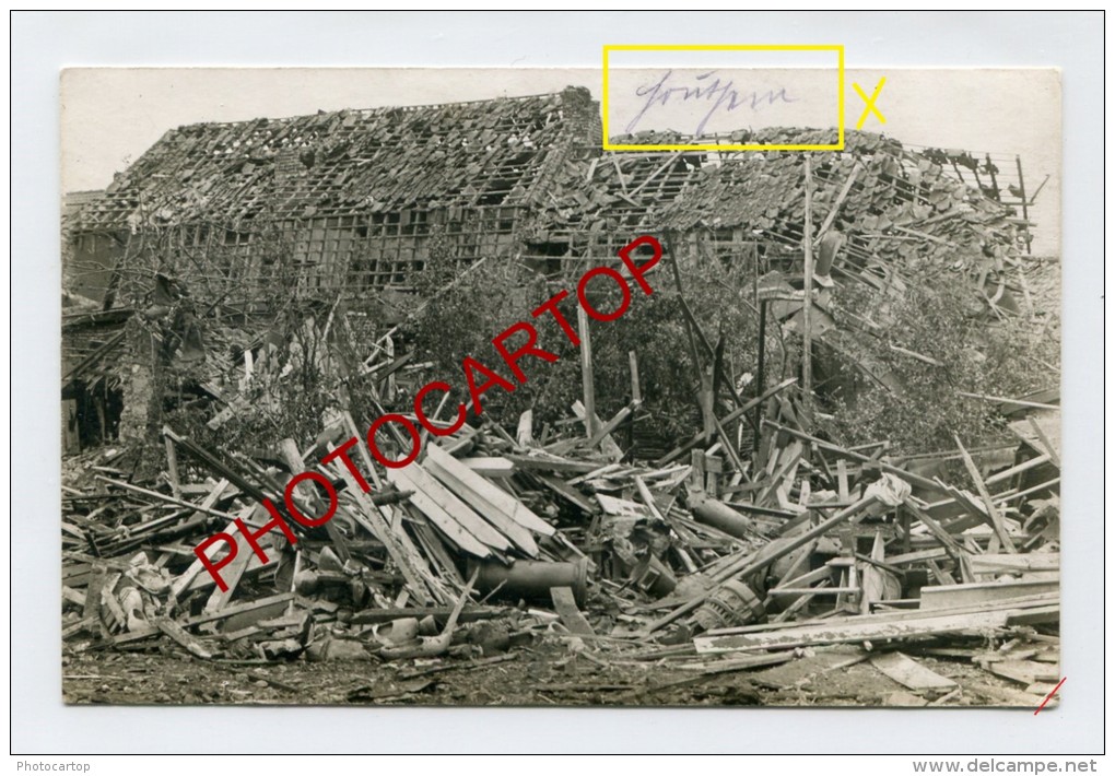 HOUTHEM-Carte Photo Allemande-Guerre 14-18-1WK-BELGIQUE-BELGIE N- - Comines-Warneton - Komen-Waasten