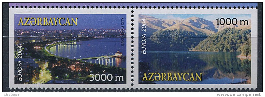 Azerbaïdjan** N° 489 - 490 - Europa - Année 2004 - Azerbaiyán