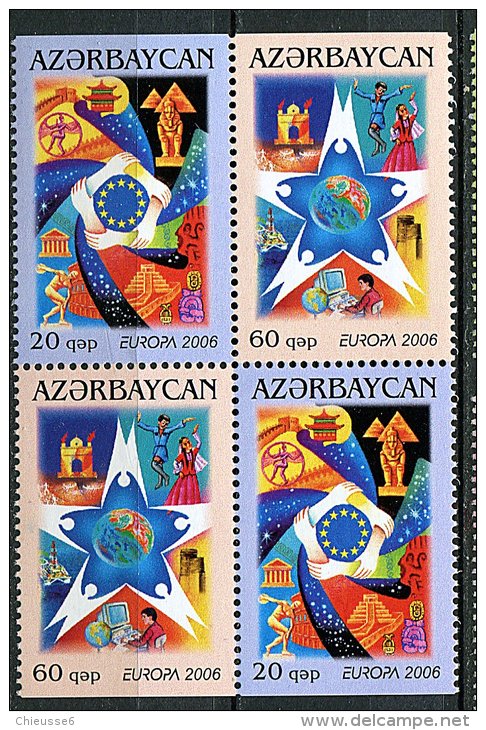 Azerbaïdjan** N° 538 - 539 En Bloc De 2 Séries - Europa - Année 2006 - Azerbaiyán