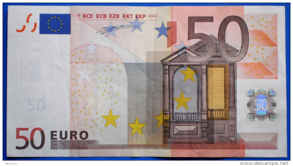 SPAIN  50 EURO V 2002 M009 H2 - DUISENBERG - 50 Euro