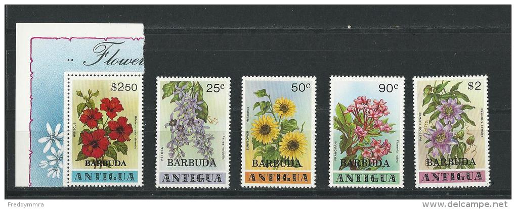 Barbuda: 412/ 415 + Le Timbre Du BF 36 ** - Antigua Et Barbuda (1981-...)