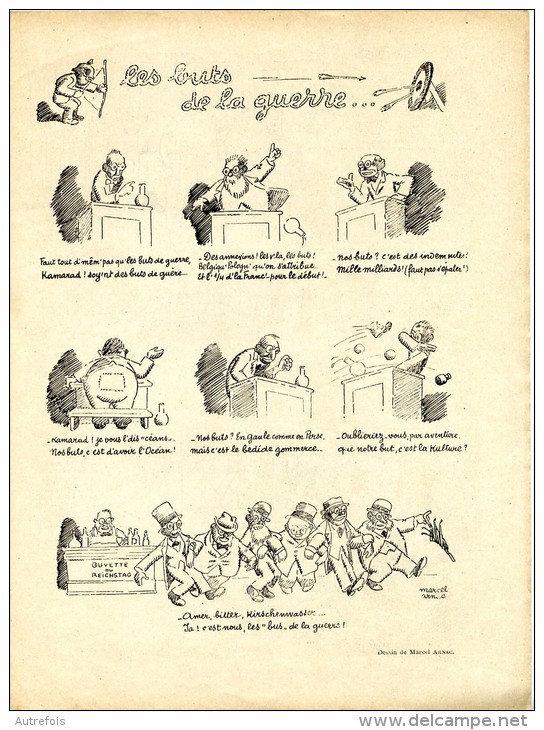 JOURNAL LE RIRE ROUGE N°94      2 SEPTEMBRE 1916 - Politik