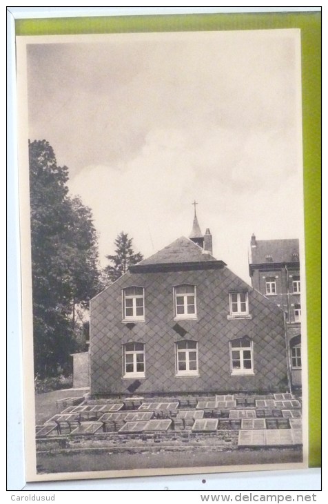 Cpa Habay-la-vieille  Ecole Des Freres Maristes Quartier Communauté Et Couches  Jardin - Habay