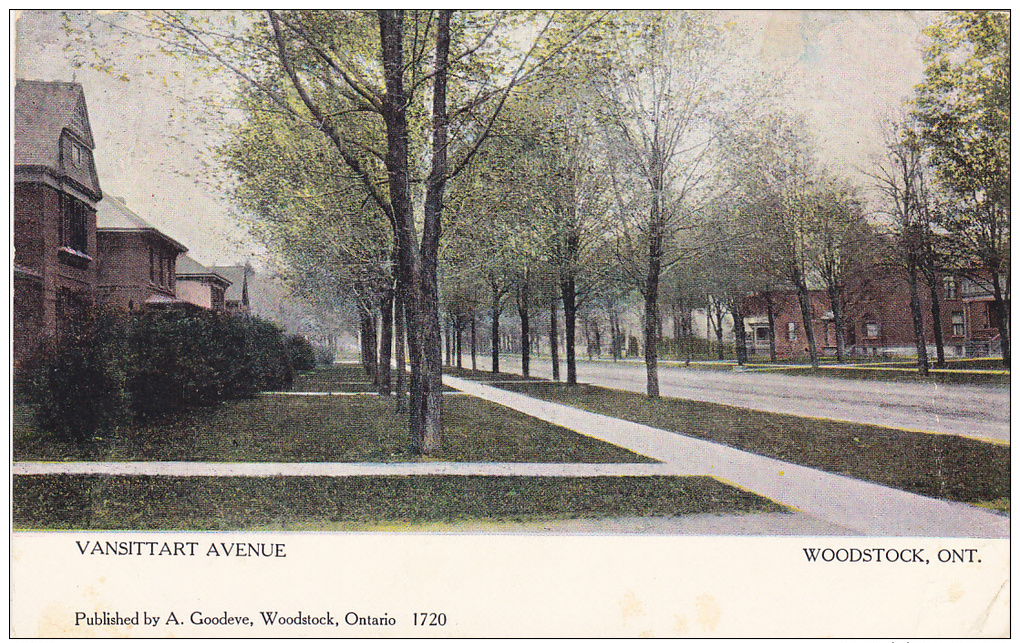 Vansittart Avenue , WOODSTOCK , Ontario , Canada , PU-1905 - Other & Unclassified