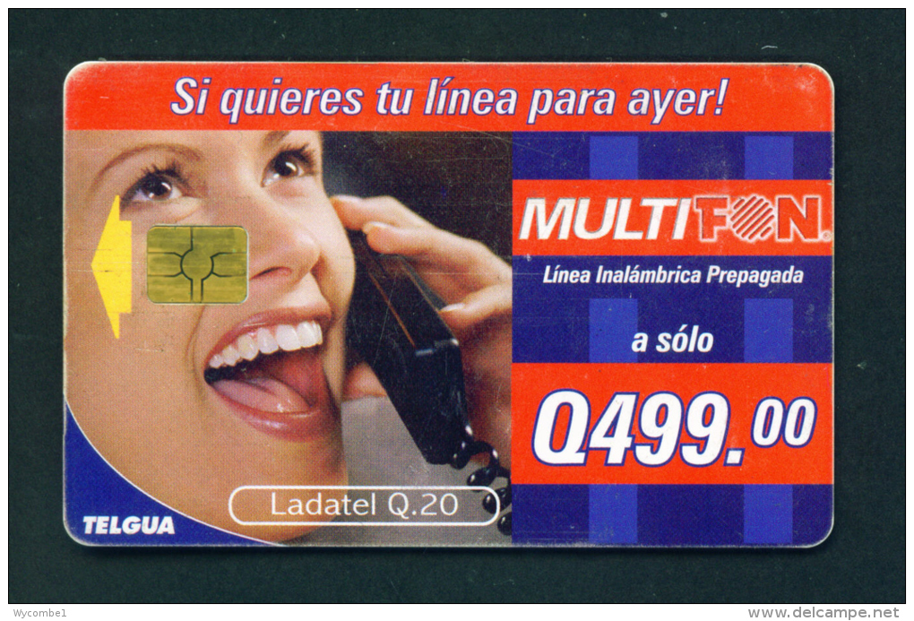 GUATEMALA - Chip Phonecard  Used (stock Scan) - Guatemala