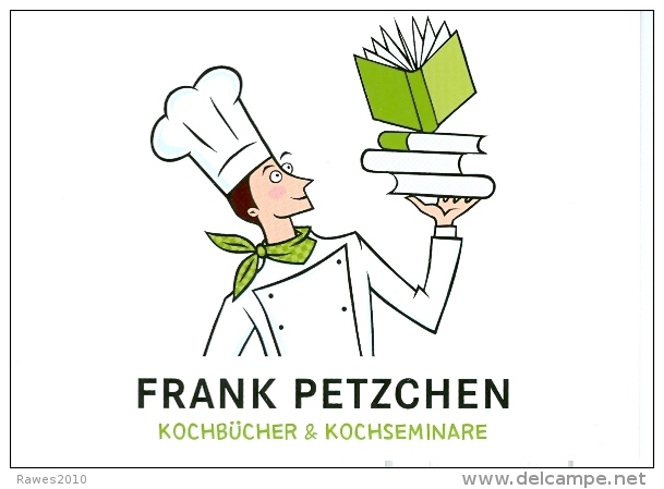 AK BRD Franz Petzchen Kochbücher & Kochseminare Koch - Küchenrezepte