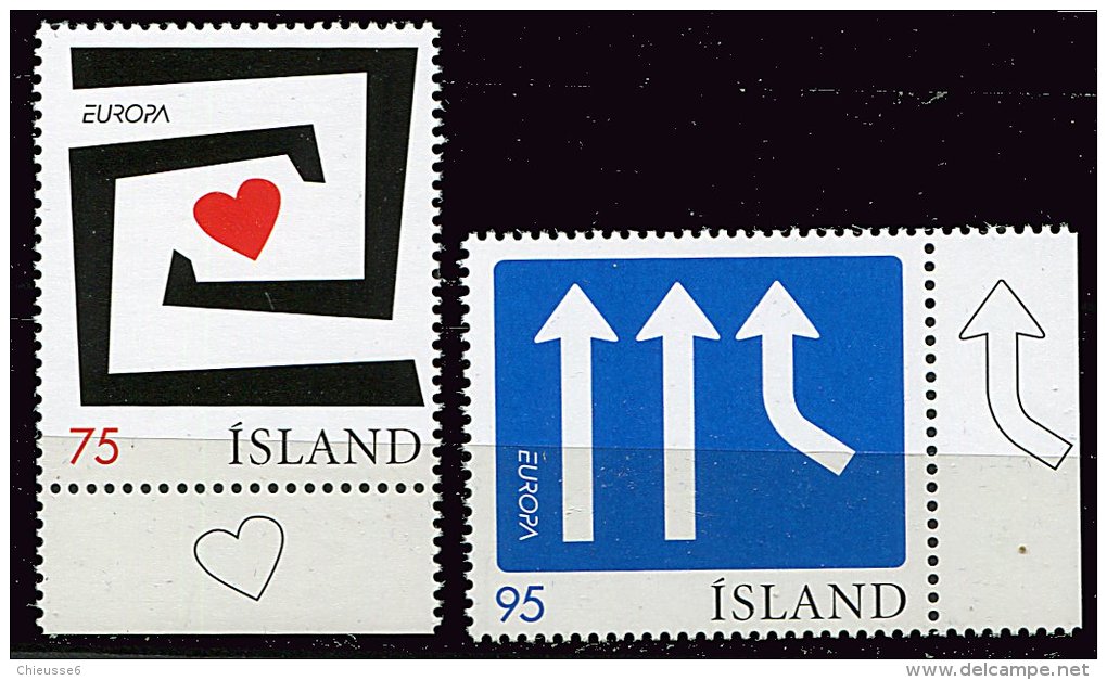 Islande** N° 1056 - 1057 - Europa - Année 2006 - - Unused Stamps