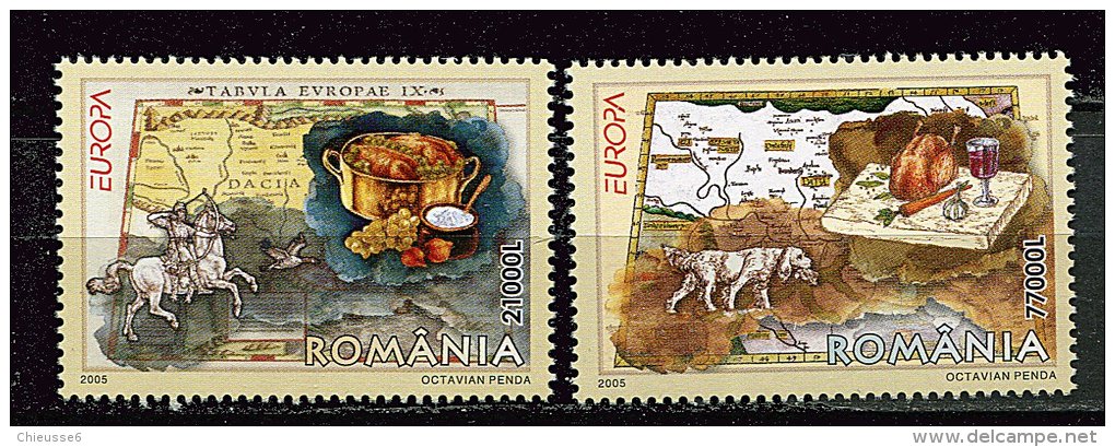 Roumanie ** N° 4976 - 4977 - Europa - Année 2005 - - Neufs