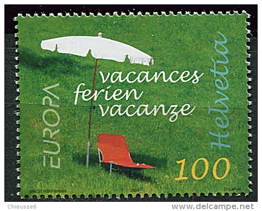 Suisse ** N° 1799 -  Europa - Année 2004 - - Nuevos