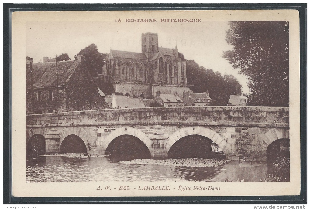 - CPA 22 - Lamballe, L'église Notre-Dame - Lamballe