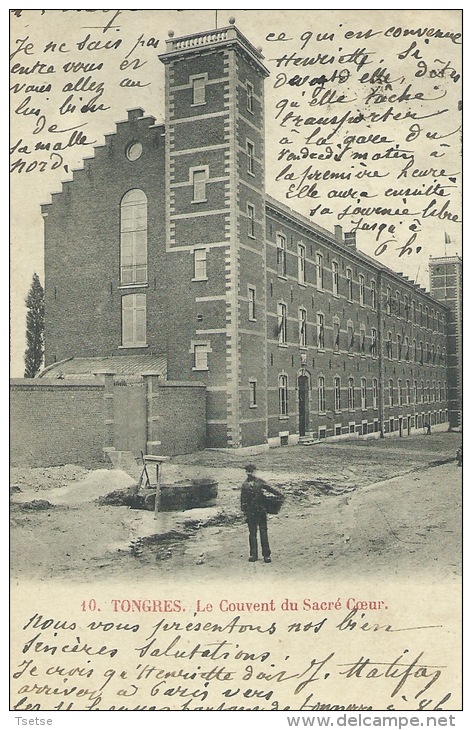 Tongeren / Tongres - Le Couvent Du Sacré Coeur   -1903 ( Verso Zien ) - Tongeren