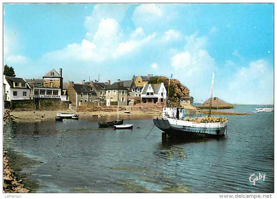 Cote D Armor -gd Format -ref K347- Loguivy De La Mer - Le Port  -carte Bon Etat  - - Altri & Non Classificati