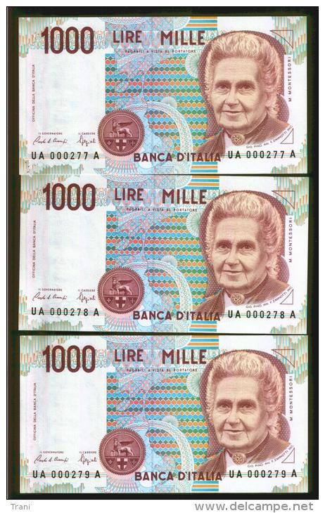 TRE MILLE LIRE MONTESSORI - CIAMPI - 1000 Lire