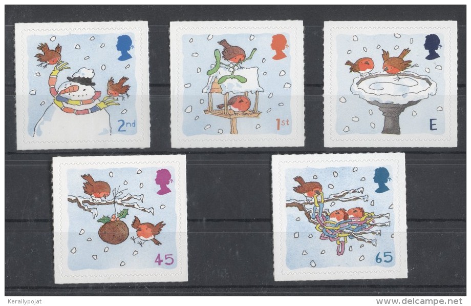 Great Britain - 2001 Christmas Self-adhesive MNH__(TH-6983) - Ongebruikt