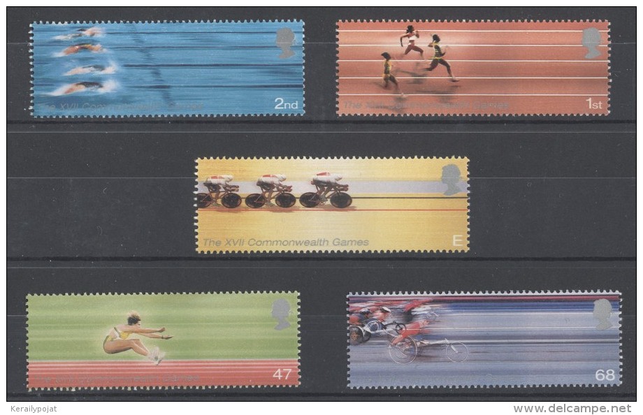 Great Britain - 2002 Commonwealth Games MNH__(TH-9690) - Unused Stamps