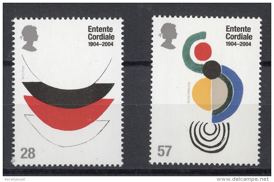 Great Britain - 2004 Entente Cordiale MNH__(TH-11296) - Neufs