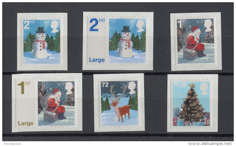 Great Britain - 2006 Christmas Self-adhesive MNH__(TH-12836) - Unused Stamps