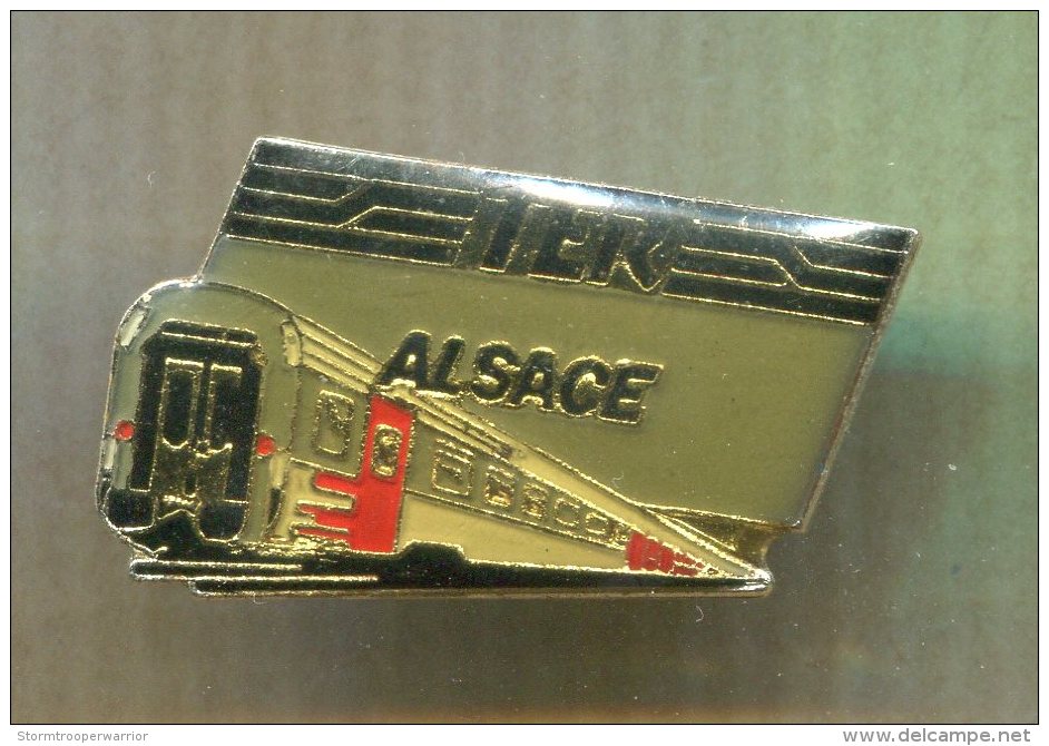 Pin´s Pins - TER Alsace - Train - TGV