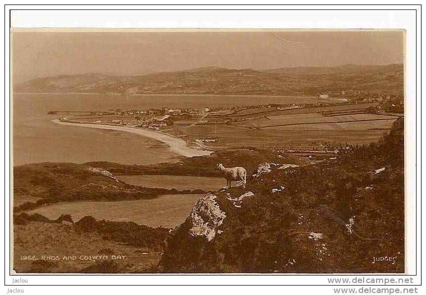 RHOS AND COLWYN BAY,MOUTON,VUE GENERALE REF 14421 - Denbighshire