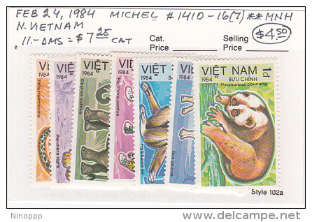 Vietnam1984 Endangered Animals Set MNH - Vietnam