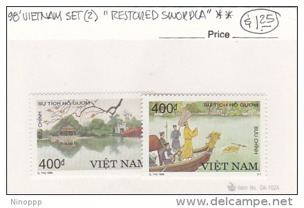 Vietnam1998 Legend Of The Lake Set MNH - Viêt-Nam