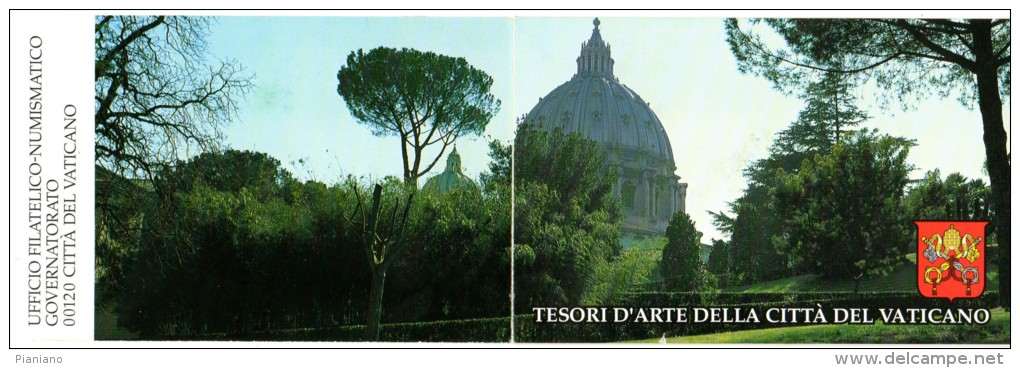 PIA  -  VATICANO - 1993 : Tesori  D´ Arte Della Città  Del  Vaticano -  Carnet   (SAS   L  3) - Libretti