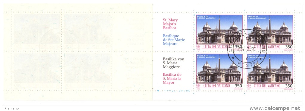 PIA  -  VATICANO - 1993 : Tesori  D´ Arte Della Città  Del  Vaticano -  Carnet   (SAS   L  3) - Postzegelboekjes