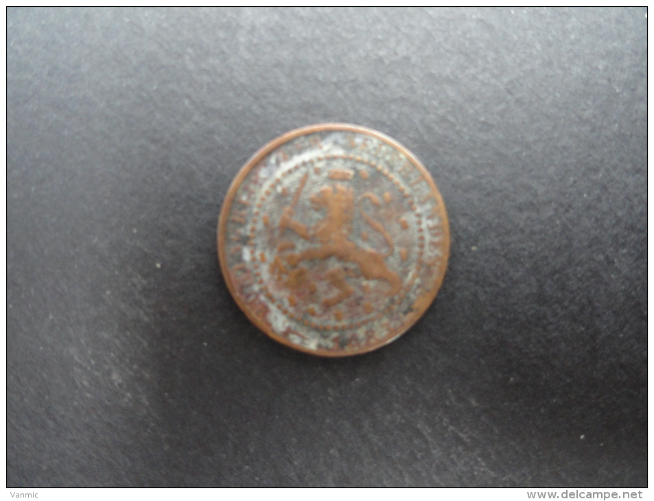 1883 - 1 Cent Pays-Bas - Netherlands - 1849-1890 : Willem III