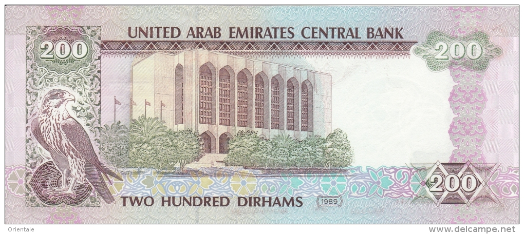 U.A.E. P. 16 200 D 1989 UNC - Emirats Arabes Unis