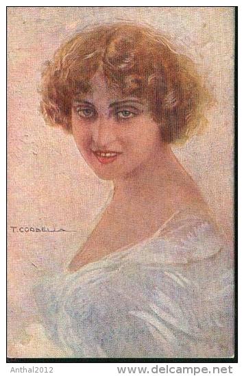 T. Corbella Pinx. Signature Femme Woman Donna Frau Rev Stampa No. 894 Milano 25-5-1917 - Corbella, T.
