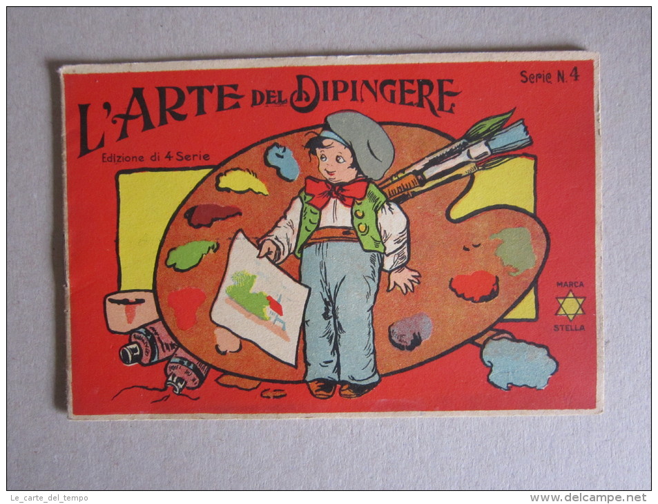 Album Da Colorare "L´arte Del Dipingere - Serie N.4" MARCA STELLA - Autres & Non Classés