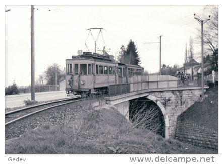 Tramways Balois, Près Dornach, Photo 1964 BVA , BEB 195.10 - Autres & Non Classés