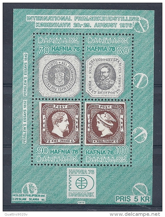1975. "Hafnia 76" Stamp Exhibition (1st Issue) - MNH - Unused Stamps