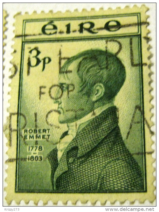 Ireland 1953 Robert Emmet 3p - Used - Used Stamps