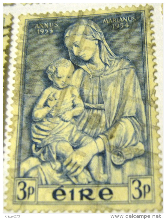 Ireland 1953 The Year Of Mary 3p - Used - Oblitérés