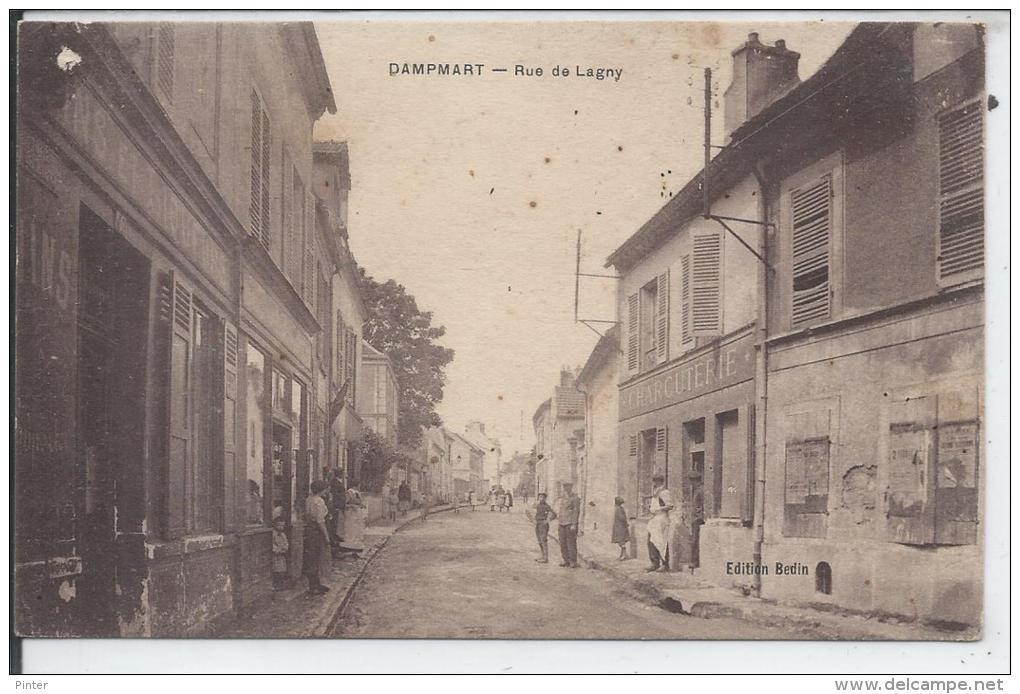 DAMPMART - Rue De Lagny - Autres & Non Classés
