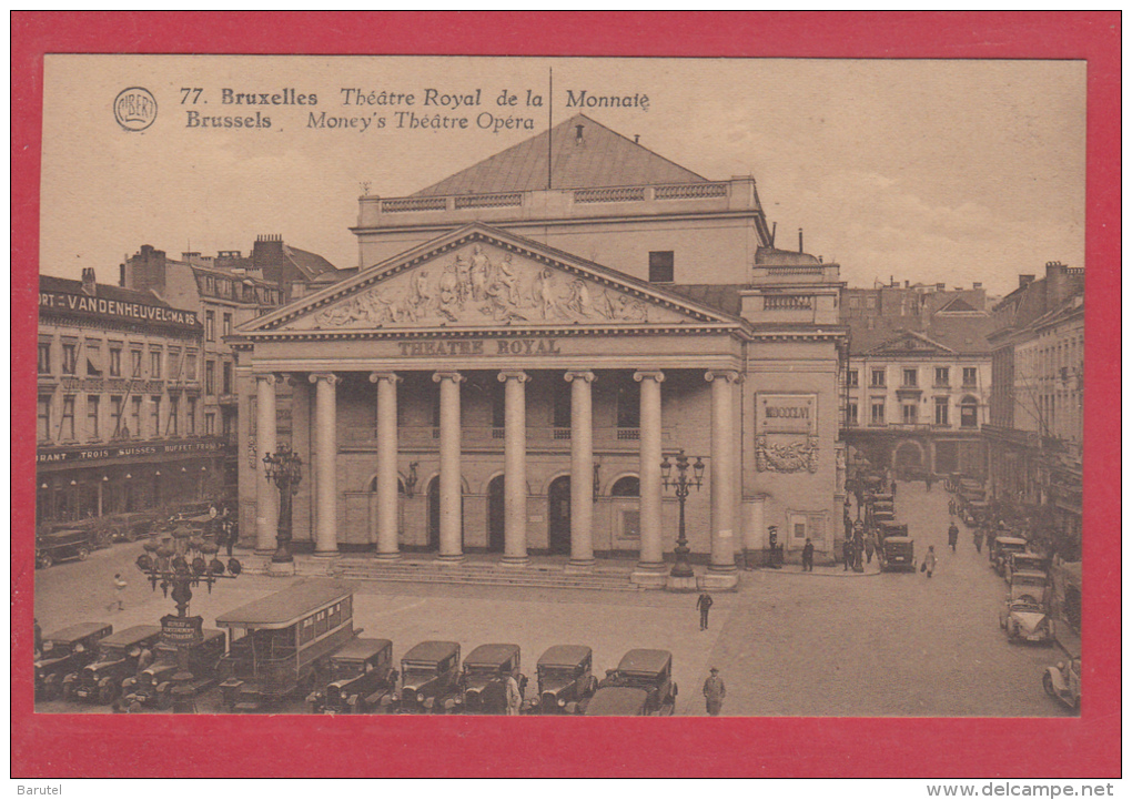 BRUXELLES [Bruxelles ~ Belgique] -->  Théâtre Royal De La Monnaie - Monumenten, Gebouwen