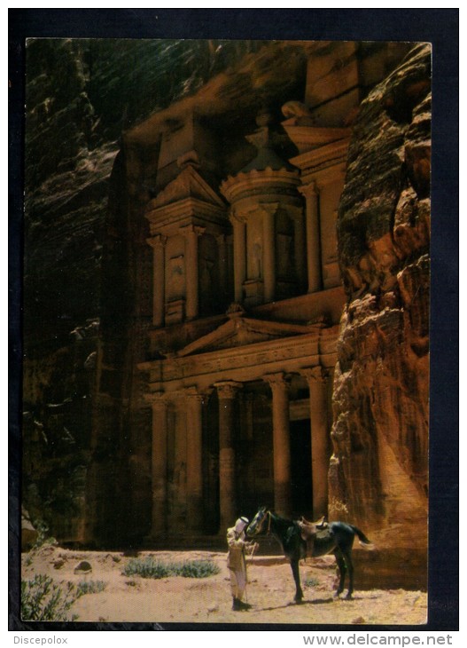 L187 Jordan, The Treasury At Petra - Copiright Assali Showroom, Jerusalems - Jordanie