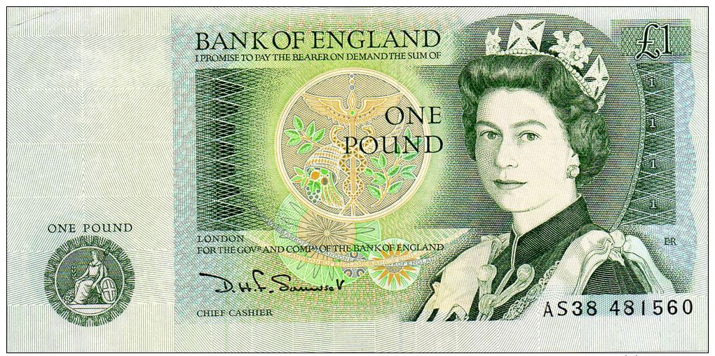 ROYAUME UNI : 1 £ 1981 (aunc) - 1 Pound