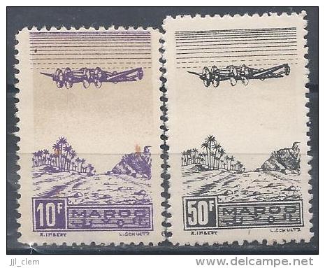 Maroc Poste Aérienne N°53-54 * Neuf - Poste Aérienne