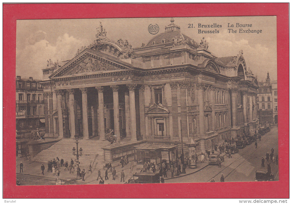 BRUXELLES [Bruxelles ~ Belgique] -->   La Bourse - Monumenti, Edifici