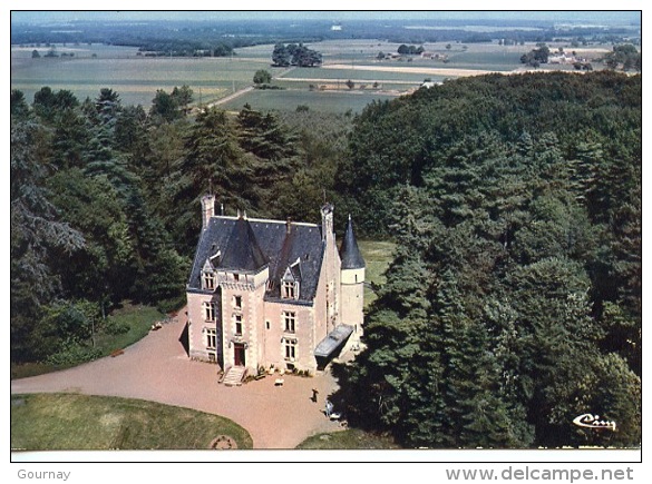 Genille - Céré La Ronde Chateau De Grand Biard Aérienne N° 2957 Cim Maison De Convalescence - Genillé
