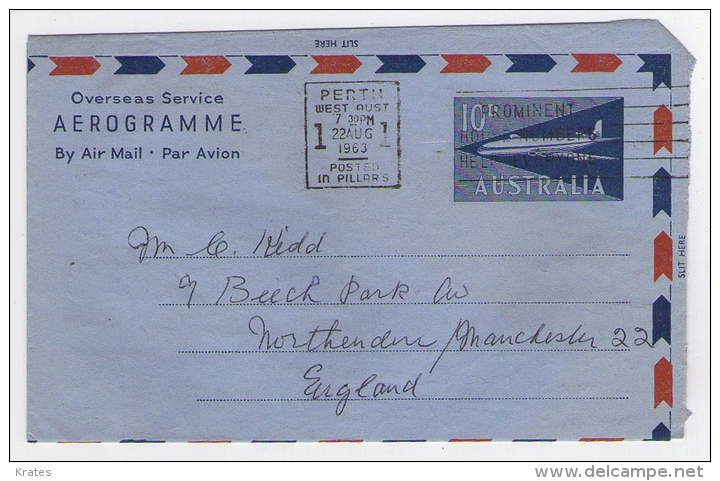 Old Letter - Australia, Flam - Cartas & Documentos