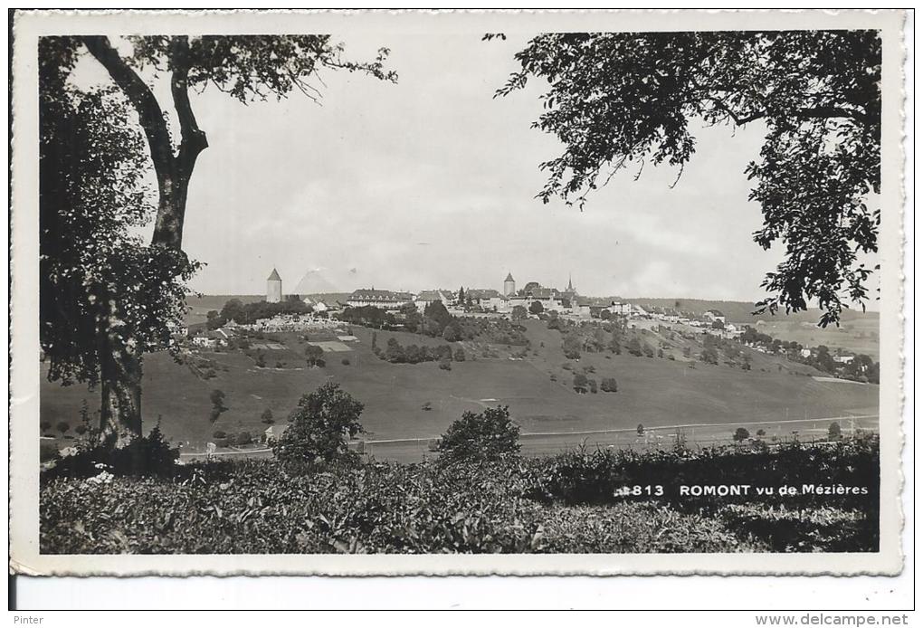 SUISSE - ROMONT Vu De Mézières - Romont