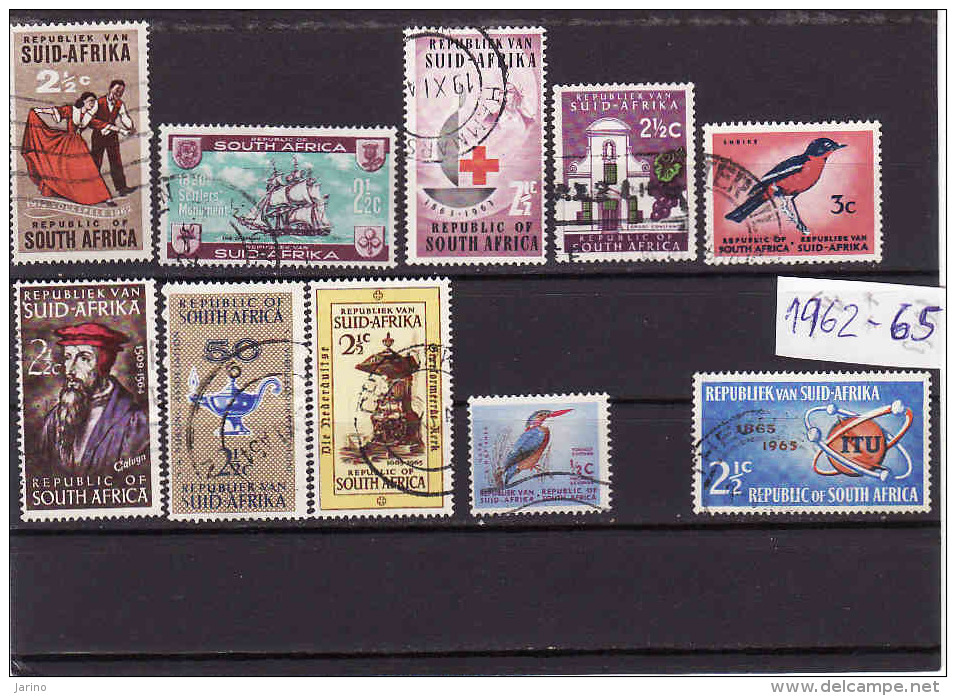 Afrique Du Sud-South Africa 1962-1965, Oblitérés-used - Used Stamps