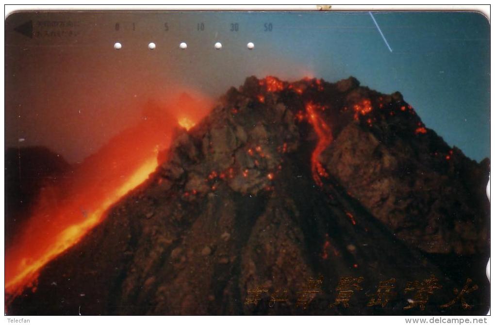 JAPON JAPAN VOLCAN VOLCANO ERUPTION UT RARE - Volcanos