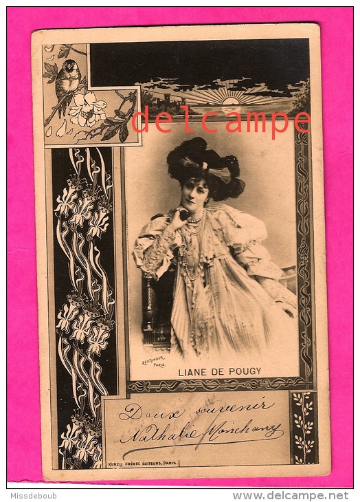 Liane De Pougy - Actrice, Demi Mondaine, Cocotte, Courtisane - 1903 Reutlinger - Actress, Half-society Woman, Courtesan - Artistes