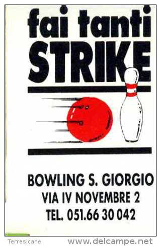 Adesivo Stiker Etiqueta TBOWLING S. GIORGIO CM. 9X12 - Adesivi