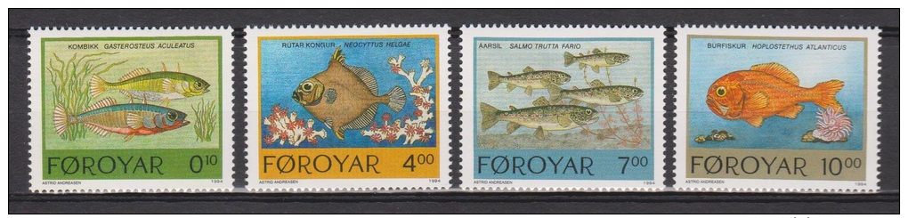 Faroyar, Faroer, 1994, Fishes, ***, MNH - Fishes