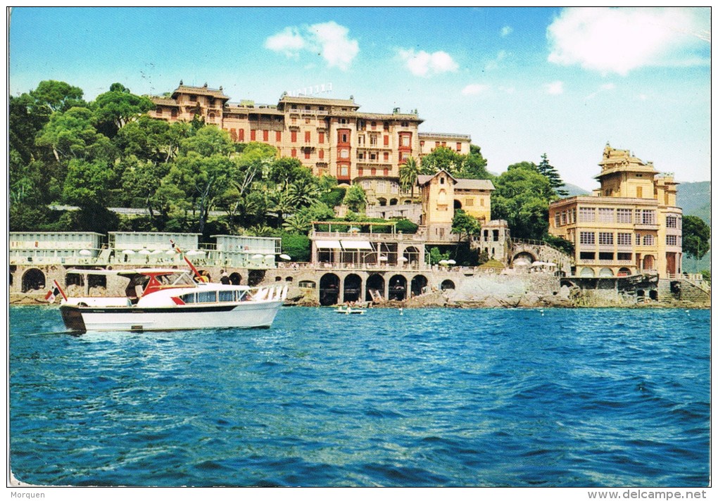 5202. Postal RAPALLO (Italia) 1977. Fechador Ventimiglia - 1971-80: Storia Postale